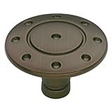 Liberty PBF316V-VBR-C7 35mm Flat Ring and Dot Cabinet Hardware Knob by Liberty