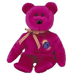 Ty Beanie Babies Millenium Bear Retired
