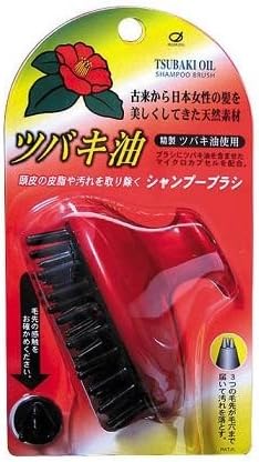 Japanese TUBAKI OIL Camellia oil Camellia oil combination shampoo - brush TSU-70