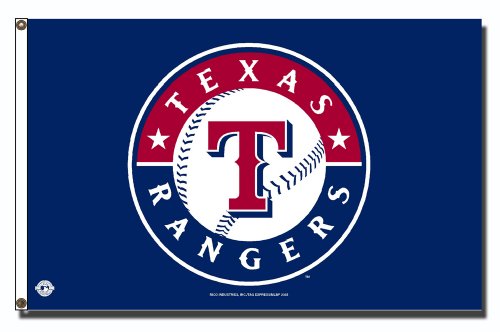 Texas Rangers 3X5 Banner Flag