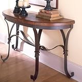Riverside Stone Forge Sofa Table with Iron Base Riverside Stone Forge Sofa Table with Iron Base