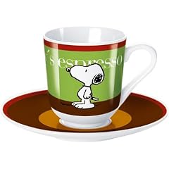 United Labels 0103970 - Best of Snoopy-Home Run Espresso Set Porzellan in pr�mierter Geschenkverpackung 100 ml
