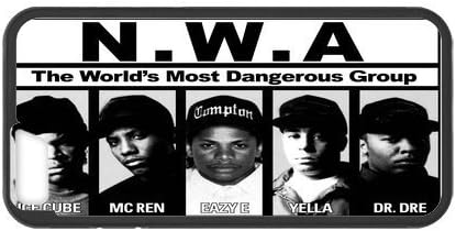 YY-shop Customizable NWA ICE CUBE DR DRE EAZY E RAP HIP HOP Phone Case Protective Cover for iPhone 6 4.7" Laser Technology