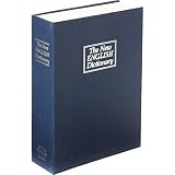 Trademark Home Dictionary Diversion Book Safe with Key Lock, Metal - Full Size