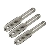 uxcell　転造タップ　テーパータップ　テーパーとプラグメトリックタップ　HSS　12mm x 1.75mm　3個