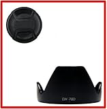 EW-78D Camera Lens Hood for Canon 18-200mm f/3.5-5.6 IS Lens w/ 72mm Lens C ....