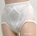  : Art-Beau 2 Pack $38 Ivory Floral Brief Girdle #3660 M