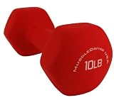 MDUSA Neoprene Coated Hex Dumbbells 10lb (pair)