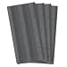 Park B.Smith Eco Bowery 4-Piece Recycled Cotton Napkin Set, Charcoal