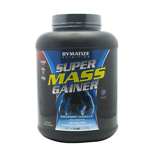 Super Mass Gainer - Rapid Recovery & Maximum Growth Formula Gourmet Vanilla 6 lbs