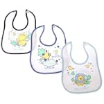 Bavoir brod� motif animal 'Meal Time'...