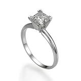 2 Carat Diamond Ring - Holyland-1/2 CARAT DIAMOND SOLITAIRE BETROTHAL RING 14K W G GOLD Free Shipping