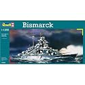 Revell Modellbausatz 05802 - Bismarck im Maßstab 1:1200
