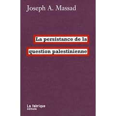 La persistance de la question palestinienne