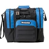 Brunswick Flash Black/Blue Single Ball Bowling Bag