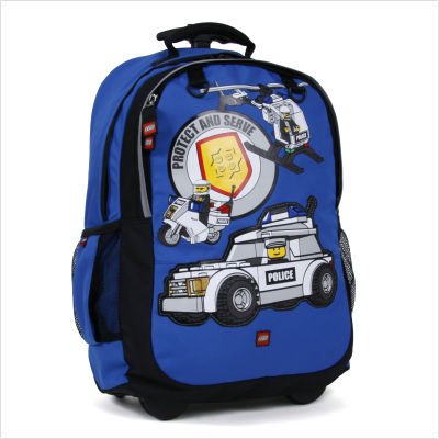 LEGO Luggage Heroes Collection Rolling Vehicles School Backpack 35765