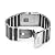 Rado Men's R20861152 Integral Black Dial Quartz Stainless Steel Case Watch by Rainbow Linens