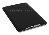 LC-Power Festplattengehäuse für (6,3 cm (2,5 Zoll), SATA USB2