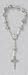 One Decade Finger Rosary with St. Benedict Emblems, Crosses, and Crucifix - MADE IN ITALY