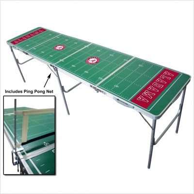 Tailgate Toss TPC-D-WMICH NCAA Tailgate Pong Table - Western Michigan