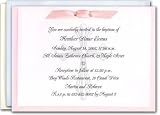 50 Julian Cross Custom Printed Baptism Invitations