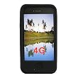 Premium Soft Silicone Gel Skin for Apple iPhone4, 4th Generation, 4th Gen, Black