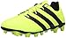 adidas Men's ACE 16.4 FxG Soccer Shoe, Solar Yellow/Black/Metallic Silver, 8.5 M US