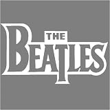 BEATLES (WHITE) DECAL STICKER WINDOW CAR TRUCK TRAILER