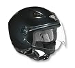 Vega Transit Black Metallic Small Open Face Helmet