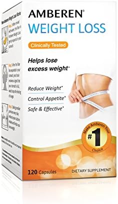 Amberen Weight Loss Supplement, 3 Boxes