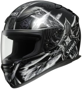 Shoei RF-1100 FEUD TC-5 SIZE:MED Motorcycle Full-Face-Helmet
