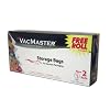 VacMaster 944127 11-1/2-Inch-by-20-Foot Roll of Vacuum-Packaging Storage-Bag Material, 2 Rolls per Box