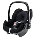 Maxi-Cosi 63002881 - PEBBLE JET BLACK Kinderautositz Gruppe 0+ (bis 13 kg), ab der Geburt bis ca. 12 Monate, aus dem Family Fix Konzept