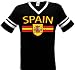Spain Crest International Soccer Ringer T-shirt, Espana Soccer Mens Ringer T-shirt