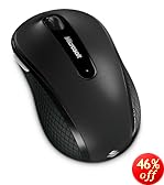 マイクロソフト ワイヤレス ブルートラック マウス Wireless Mobile Mouse 4000 ストーン ブラック D5D-00014