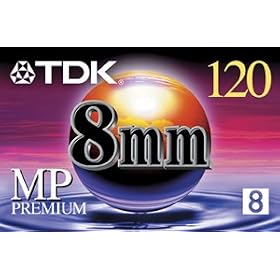 Click here to buy TDK P-120HS Premium 8mm Cassette by TDK.