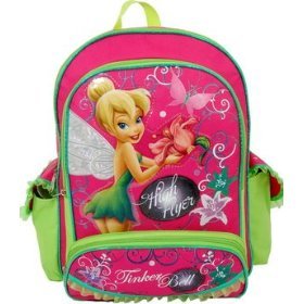 Disney Tinkerbell Large 15 Backpack - Pretty Posies