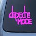 Search : DEPECHE MODE - Vinyl Car Decal Sticker #A1593 | Vinyl Color: Pink