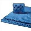 Eggcrate Mattress Pads Size: Full, Thickness: 4