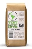 Tiny Footprint Coffee Organic Dark Roast Whole Bean Coffee, 16-Ounce Bags (Pack of 2)
