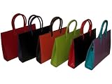 Womens Leather Briefcase Handbag