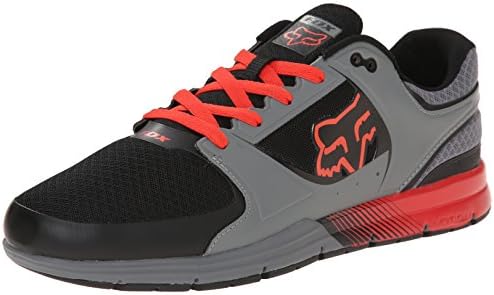 Fox Men's Motion Concept Cross-Training Shoe, Charcoal/Red, 9.5 M US