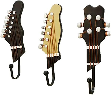 Set of 3 Creative Decorative Guitar Utility Hooks