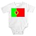 Onesie with map, Portugal, flag