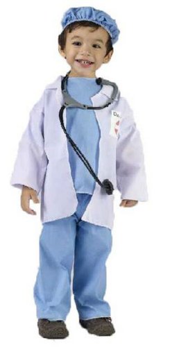 Dr. Littles Toddler Doctor Kids Halloween Costume