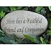 Pet Memorial Stone (Natural) (7\