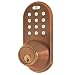 3-in-1 Keyless Entry Deadbolt With RF Remote Control & Touchpad Lockset, Oil Rubbed Bronze