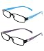 MagJons light Blue & Purpule Rectangle Unisex Eyeglasses Frame - Combo Of 2 RS.299.00