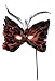 Feather Mask With Stick Assort Costume Accessory