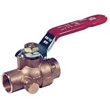 Buy Mueller Industries 107-555NL Stop and Waste Ball Valve 1